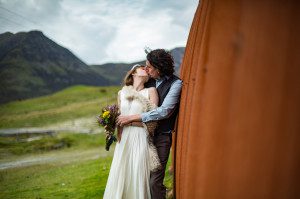 elopement isle of skye dunscaith castle wedding photography