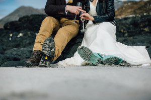 Isle of Skye elopement, Glenbrittle beach, Skye wedding photography