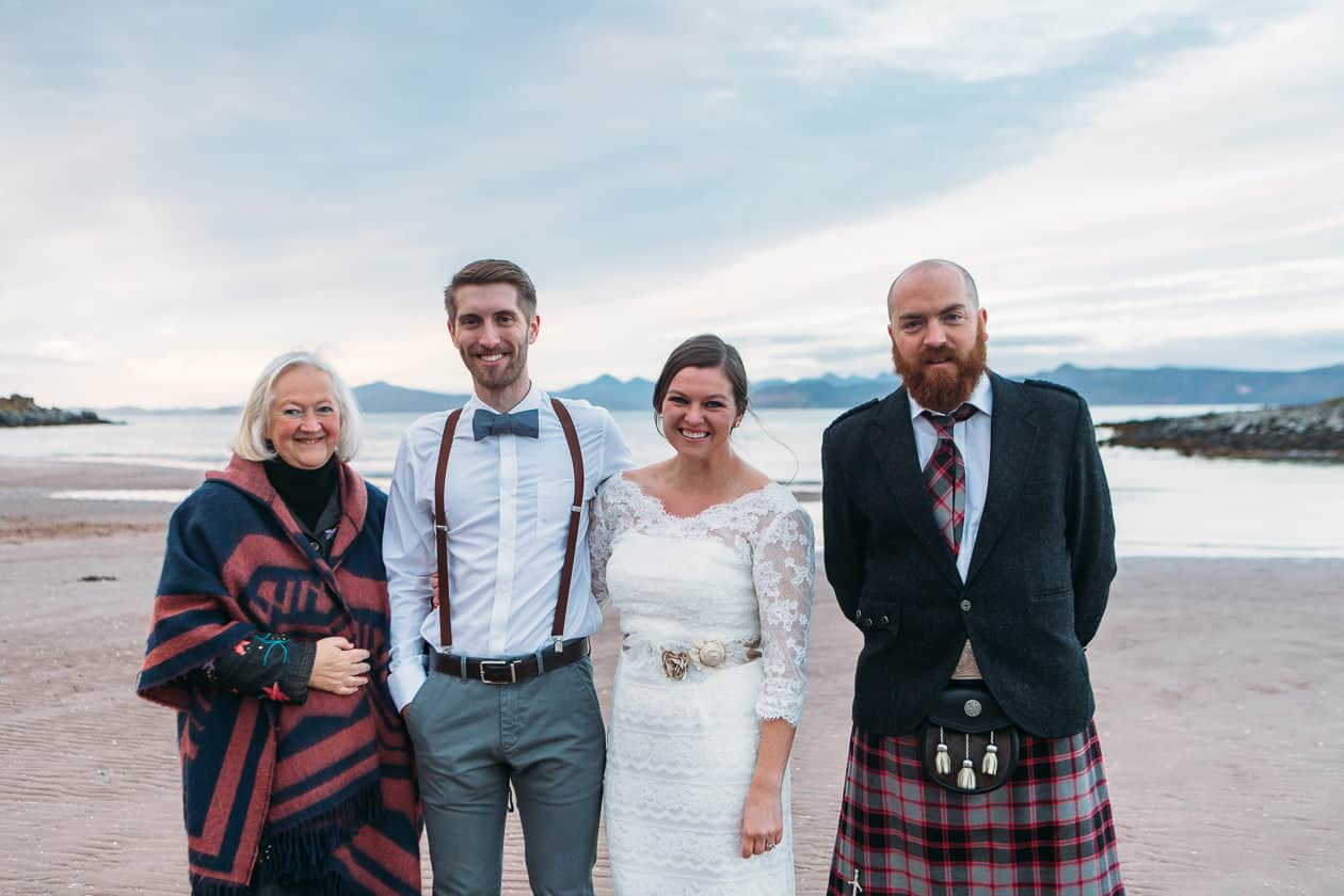 Applecross Scotland North Coast 500 elopement wedding