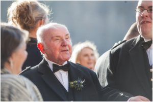 wedding guests eilean Donan Castle