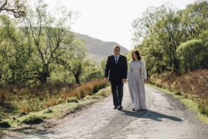 Isle of Skye elopement bride and groom