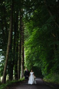 Isle of Skye wedding photography bride and groom landscape castle dancing