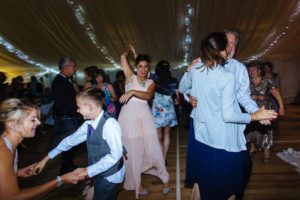 Isle of Skye wedding photography bride and groom landscape castle dancing