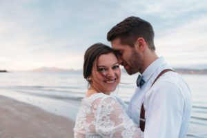 Isle of Skye wedding photography bride and groom landscape castle dancing