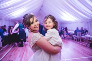 Isle of Skye wedding photography bride and groom landscape castle dancing