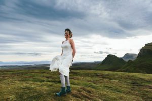 Isle of Skye elopement Quiraing
