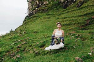 Fairy Glen Isle of Skye Elopement Castle Ewan