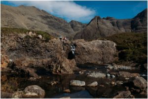 Family photography, vacation photography Fairy Pools Isle of Skye