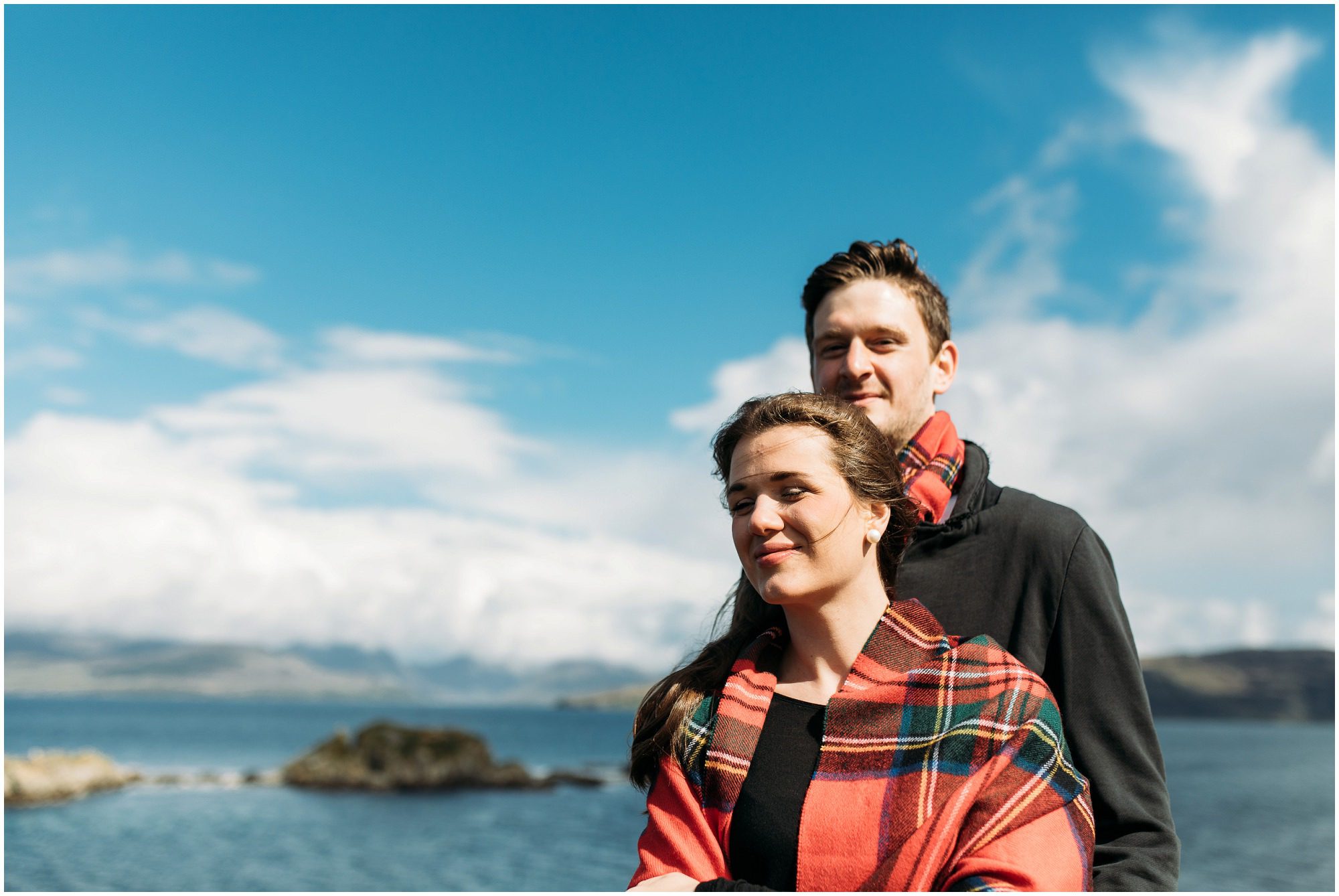 Couple photography, engagement photograher , Isle of Skye