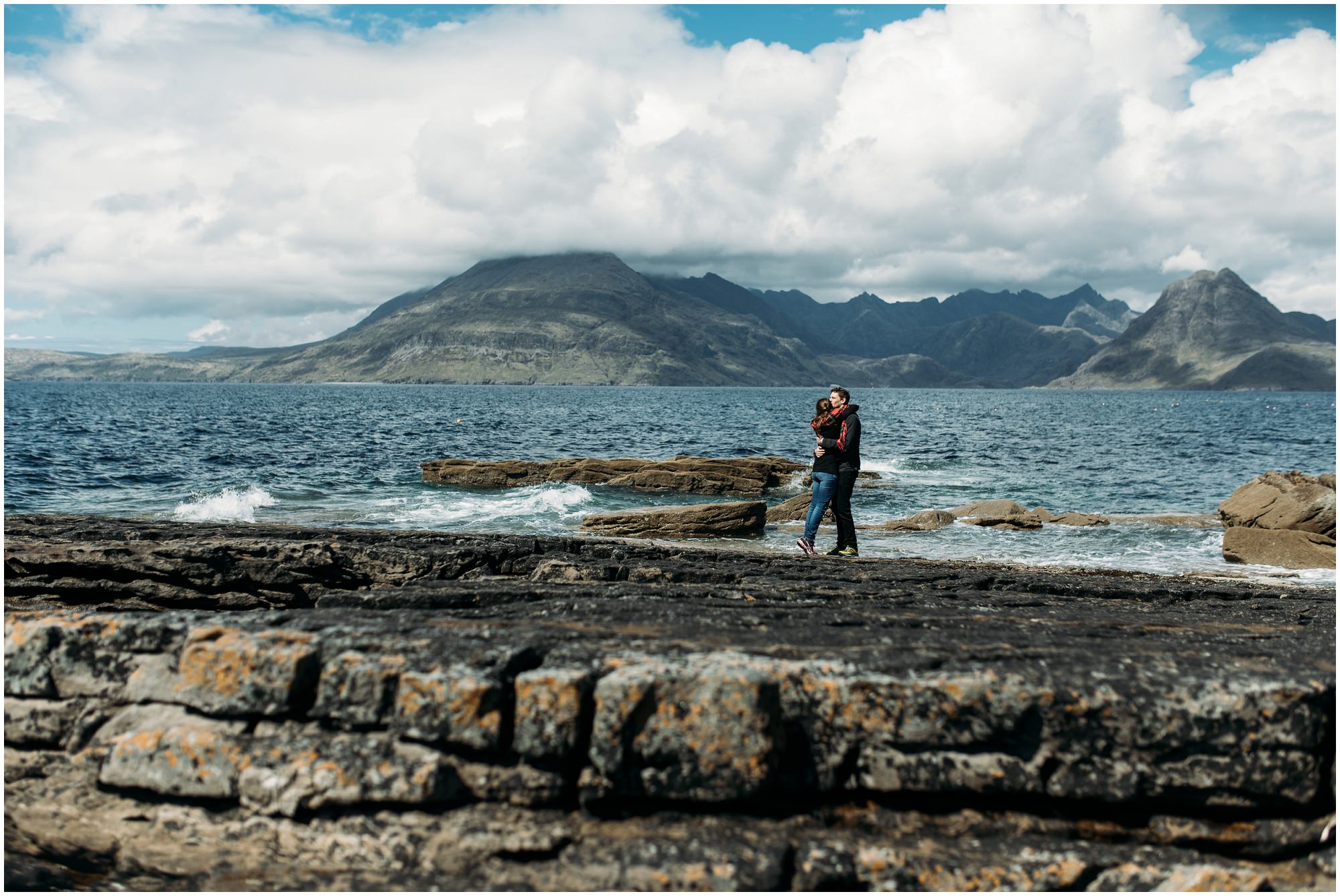 Couple photography, engagement photograher , Isle of Skye