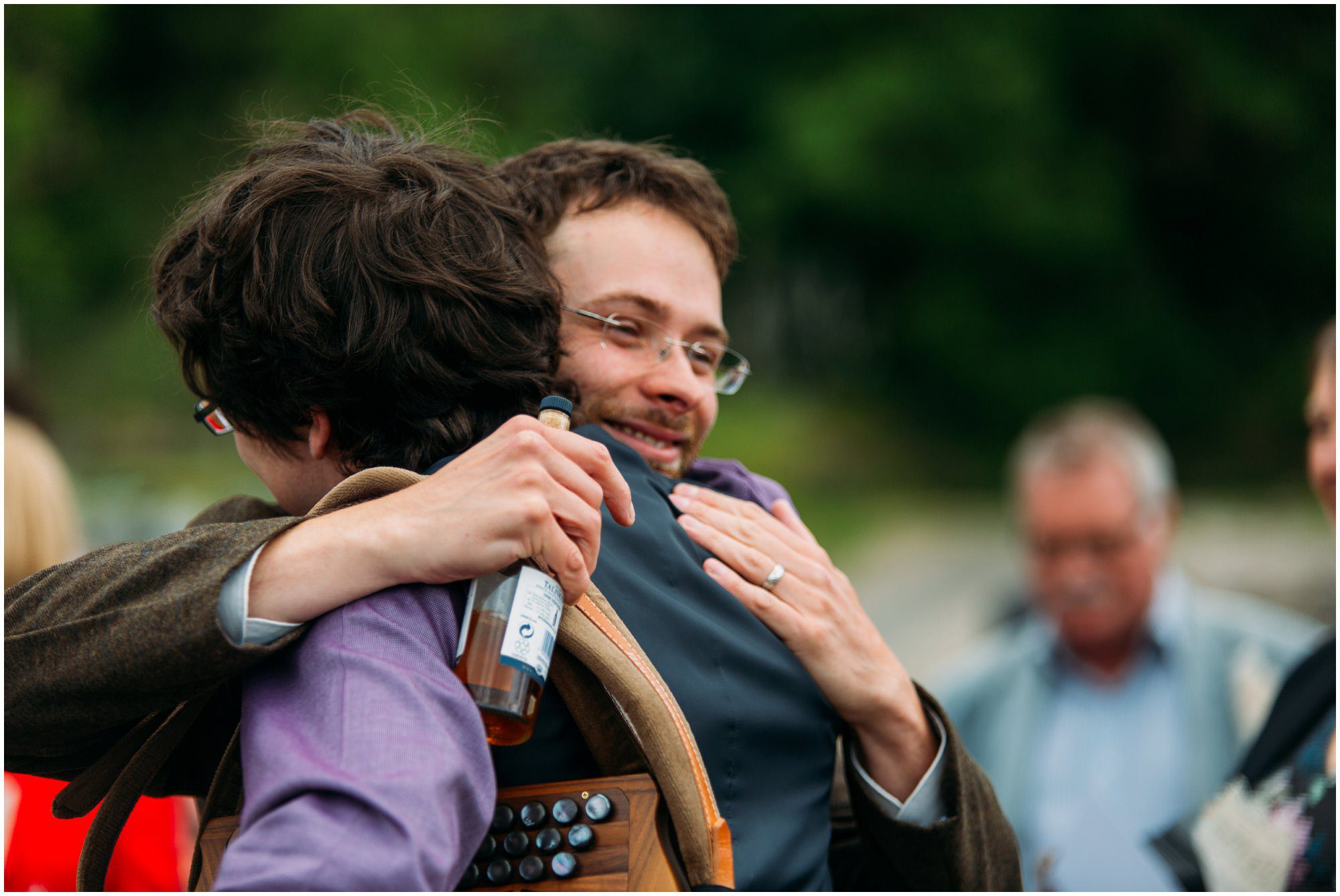 Isle of Skye Beach wedding photography, Morris dancer wedding, musicians wedding, elopement Isle of Skye