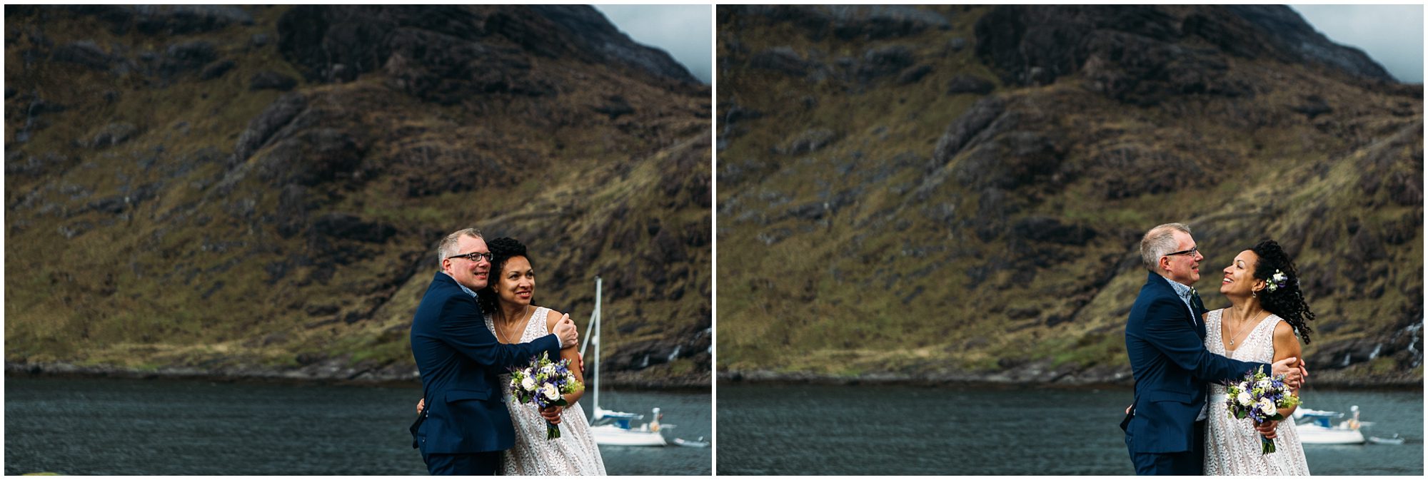Vow renewal photography Loch Coruisk Isle of Skye