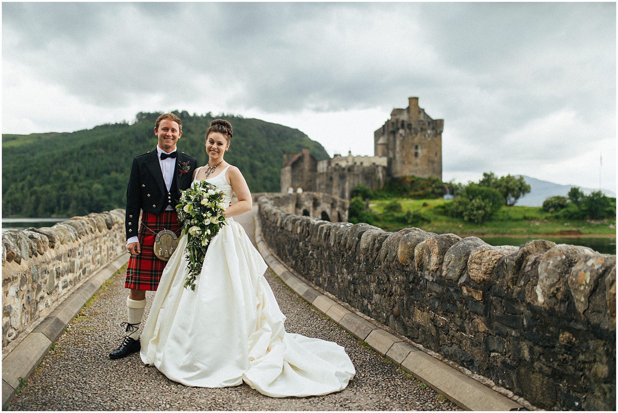 Eilean Donan Castle wedding photographer, eilean Iarmain hotel wedding photography