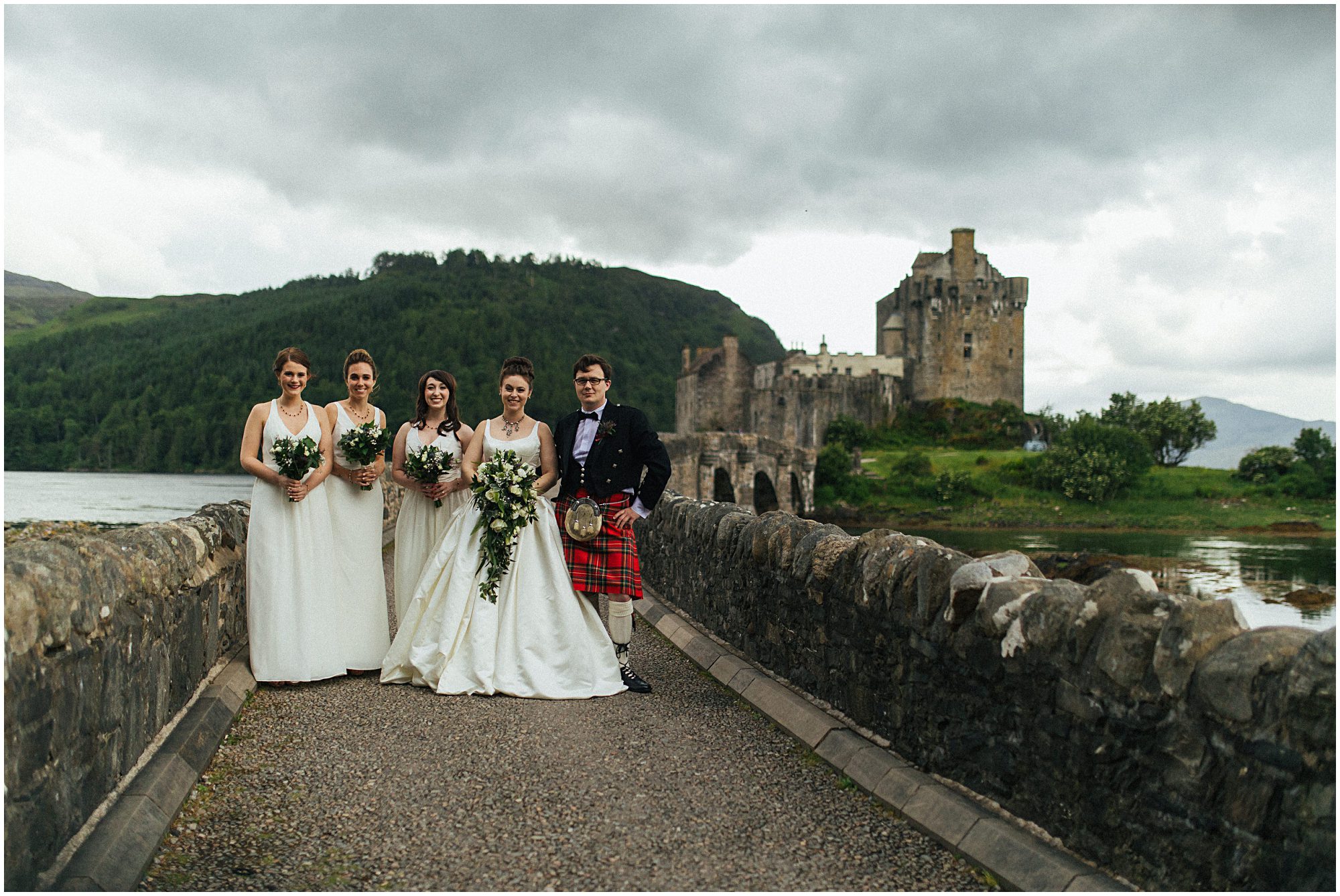 Eilean Donan Castle wedding photographer, eilean Iarmain hotel wedding photography