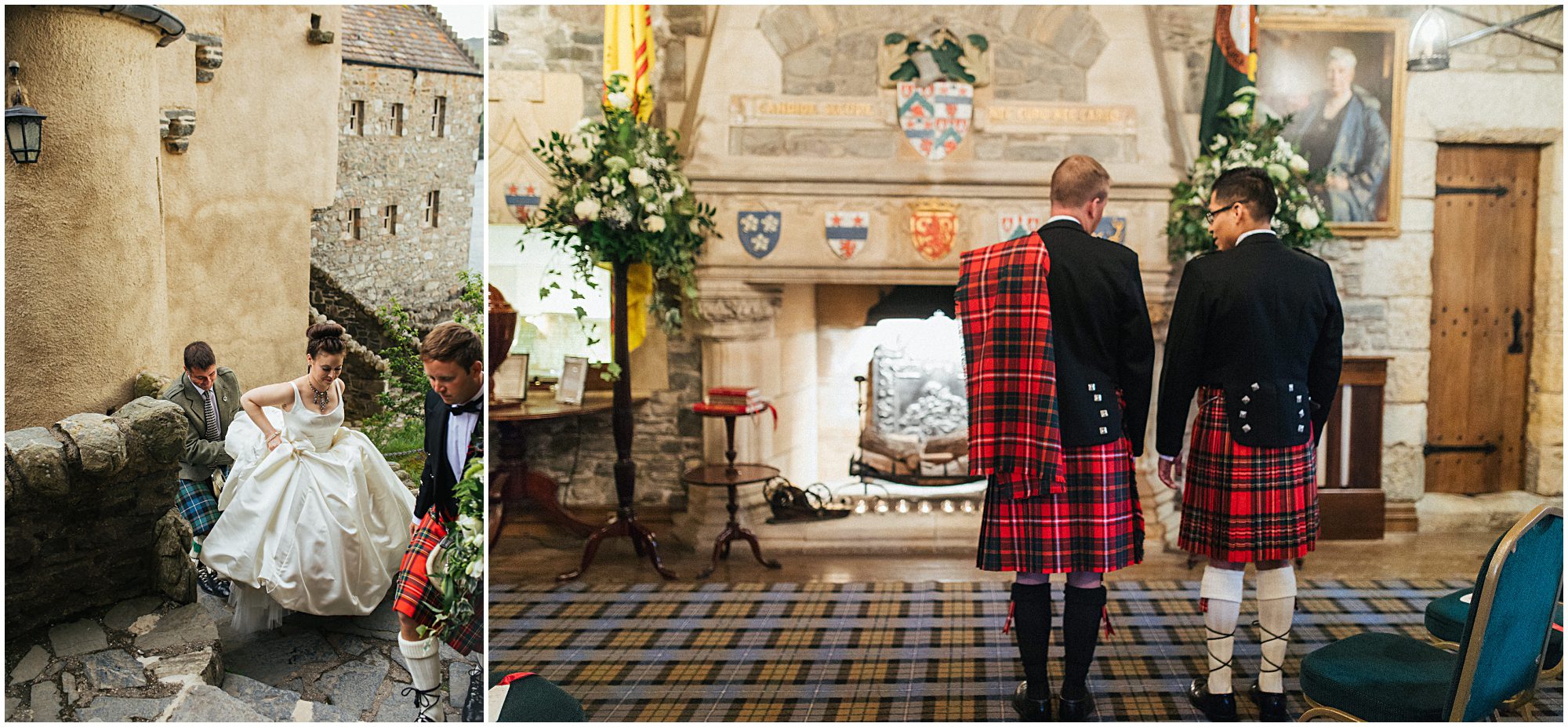 Eilean Donan Castle wedding photographer, eilean Iarmain hotel wedding photography