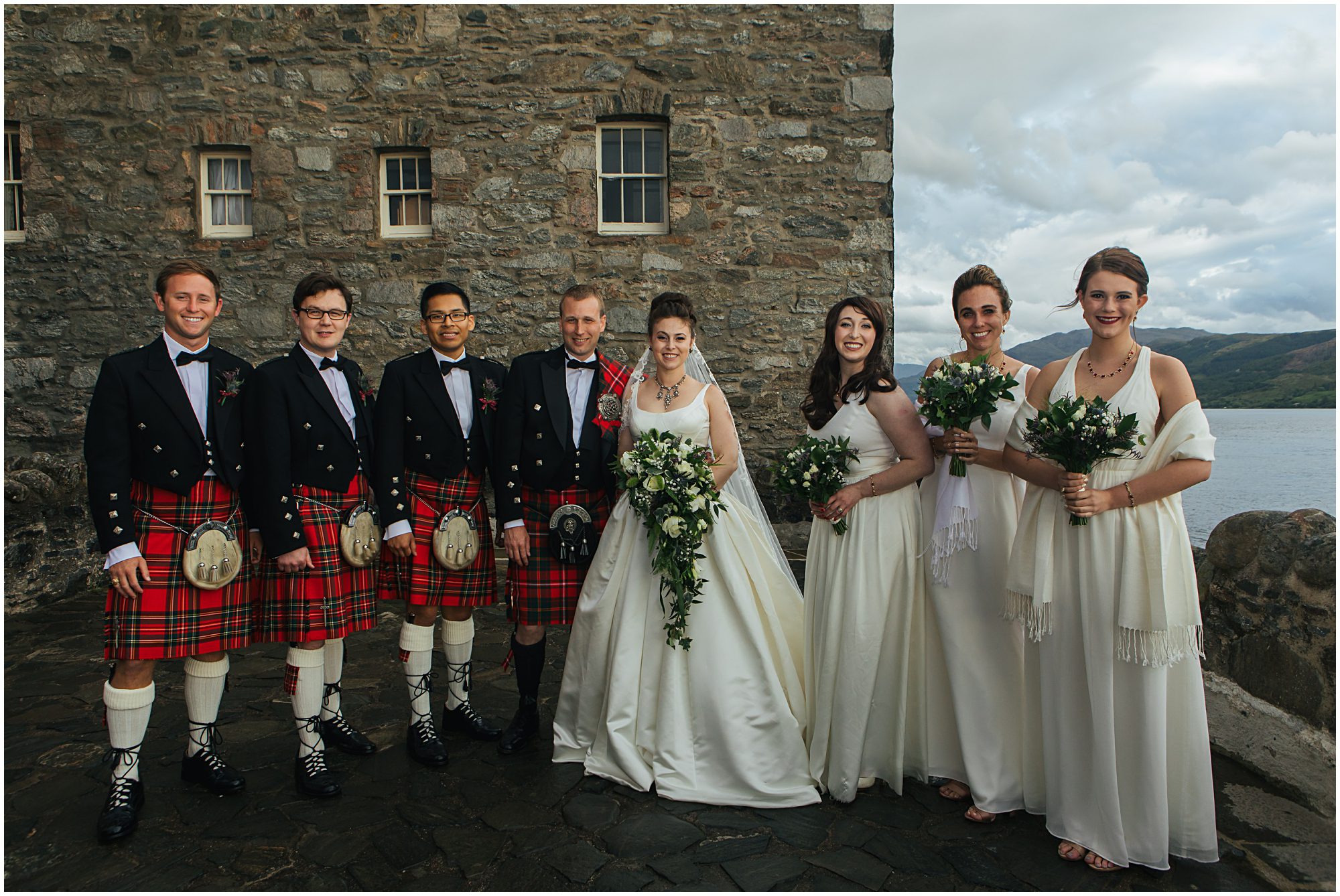 Eilean Donan Castle wedding photographer, eilean Iarmain hotel wedding photography