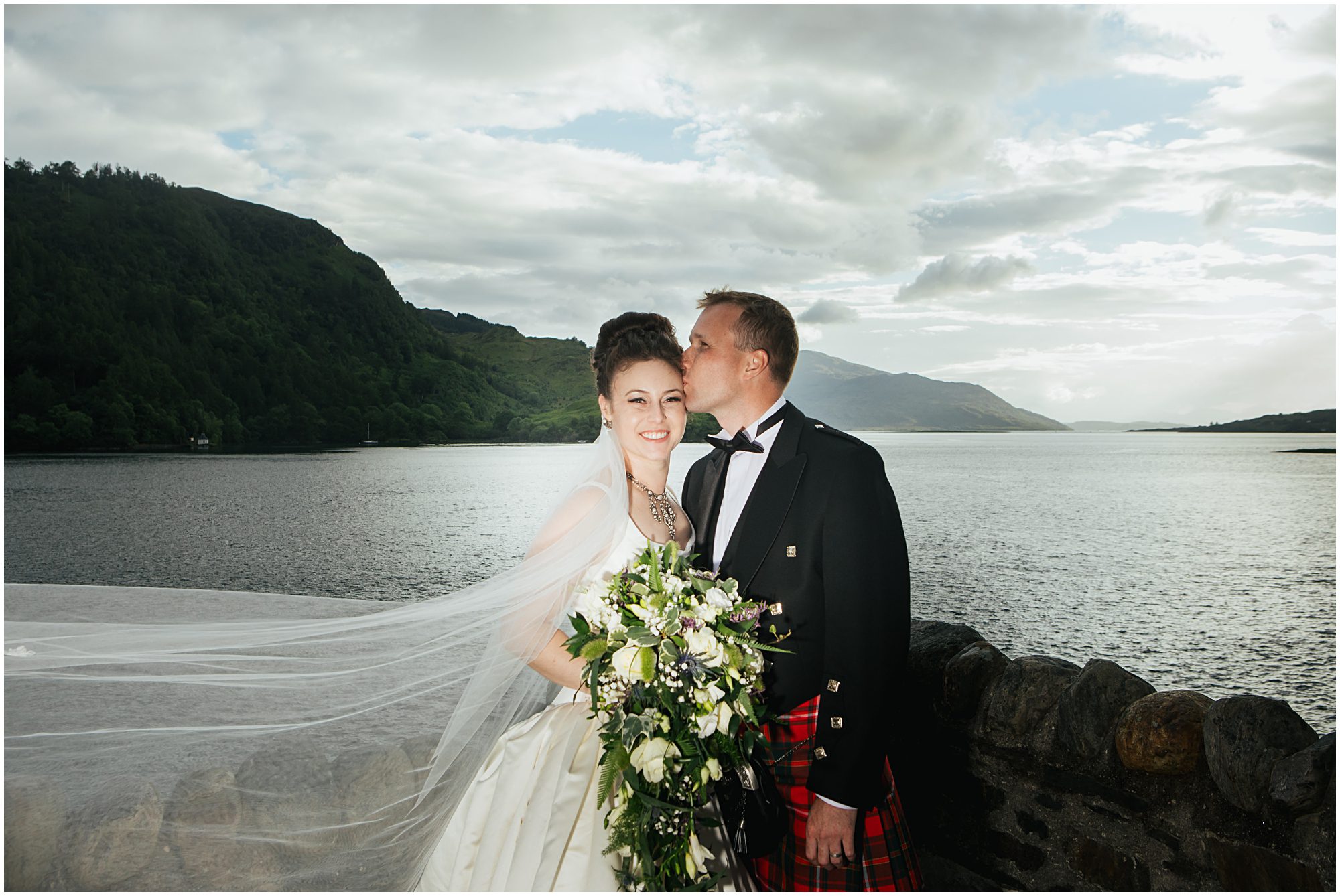 Eilean Donan Castle wedding photographer, eilean Iarmain hotel wedding photography