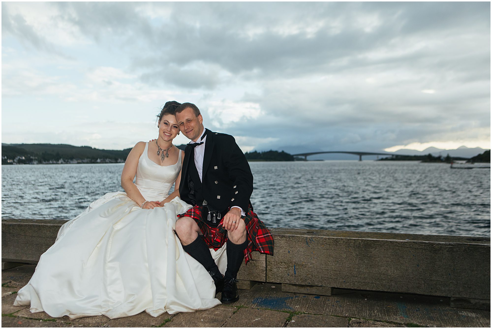 Eilean Donan Castle wedding photographer, eilean Iarmain hotel wedding photography