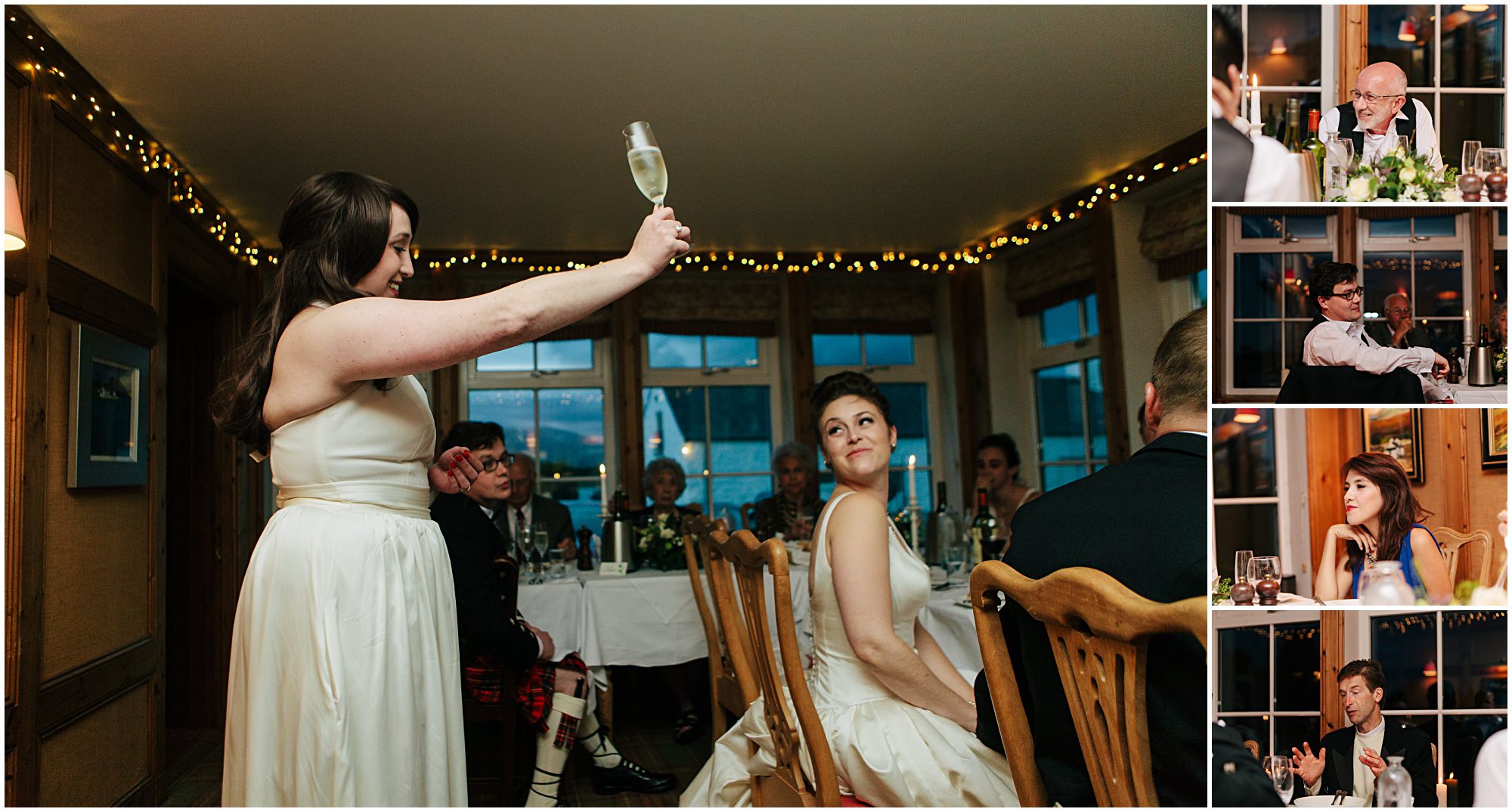 Eilean Donan Castle wedding photographer, eilean Iarmain hotel wedding photography