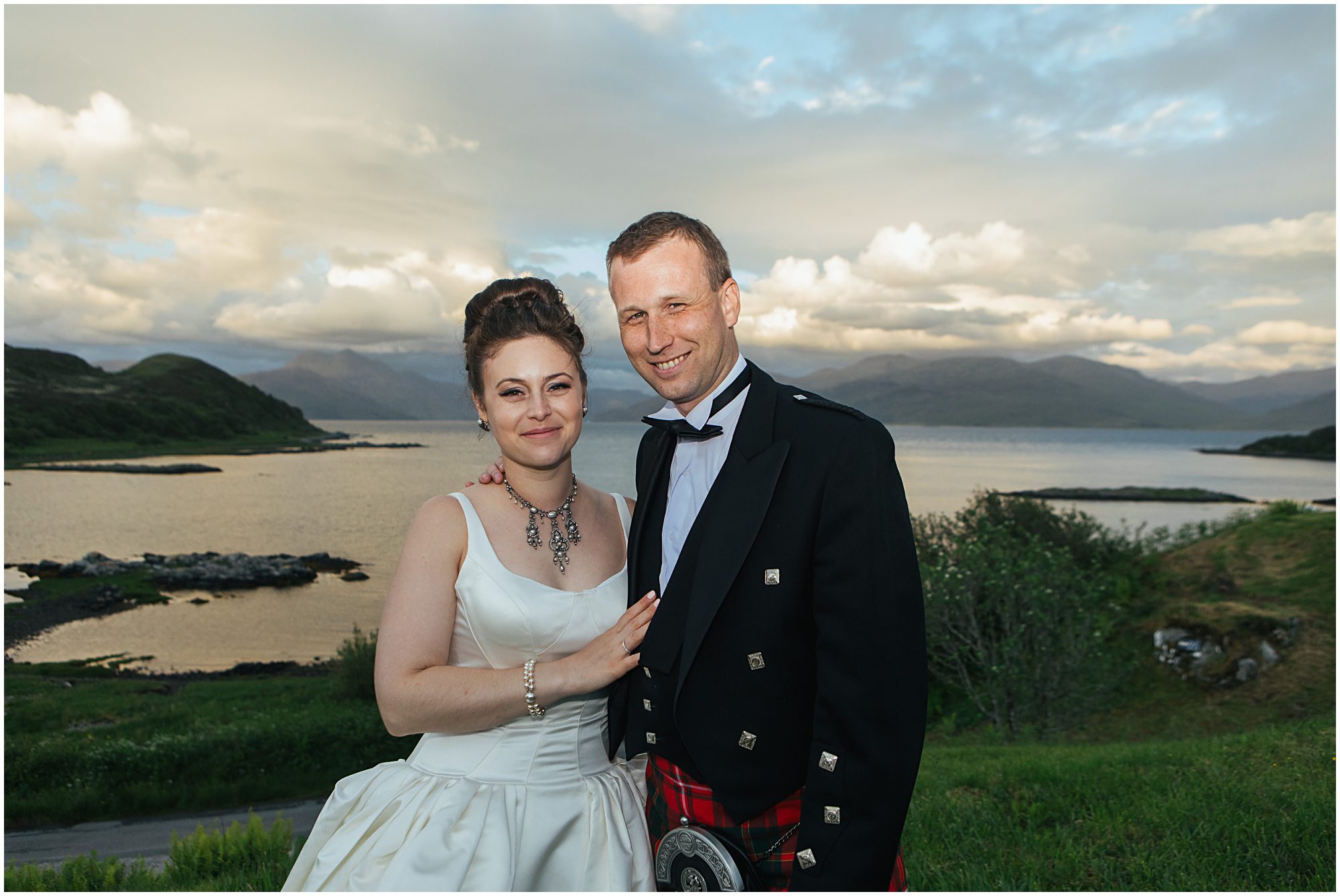 Eilean Donan Castle wedding photographer, eilean Iarmain hotel wedding photography