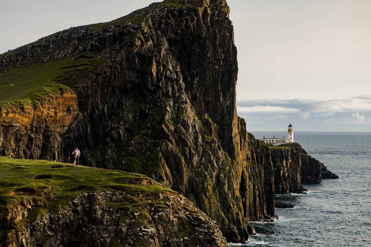 Proposal photography at Neist Point Isle of Skye