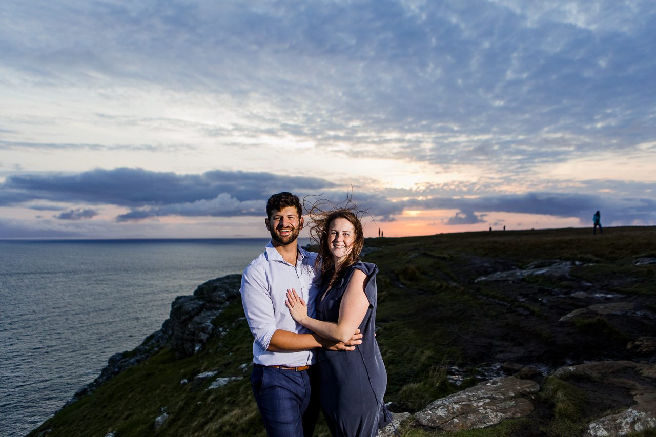 Proposal photography at Neist Point Isle of Skye