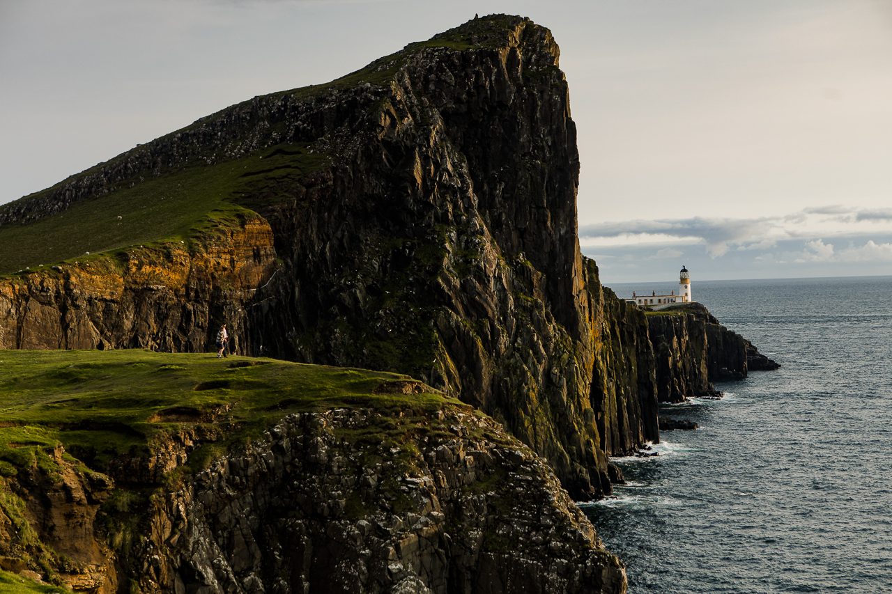 Proposal photography at Neist Point Isle of Skye