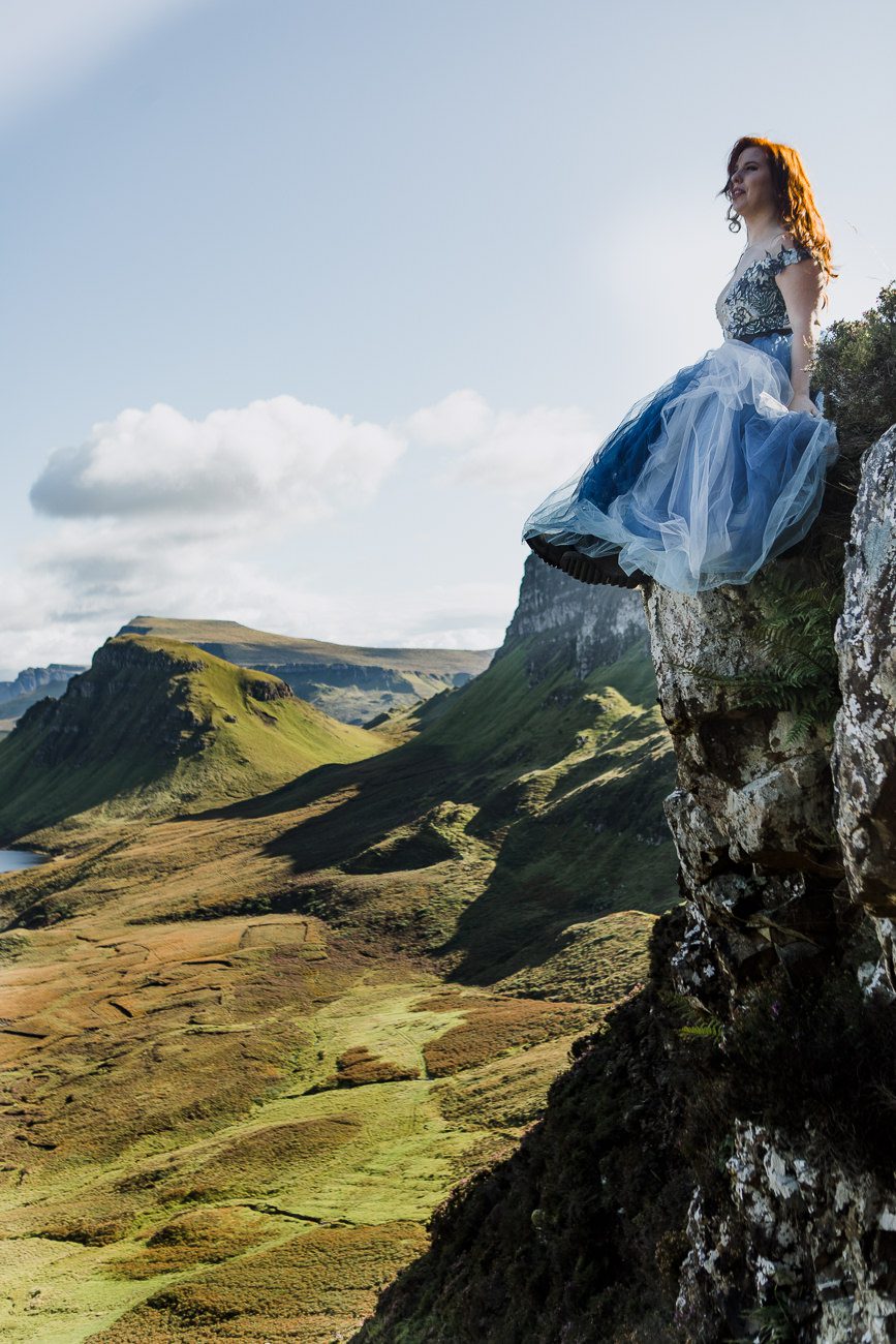 Vow renewal elopement Isle of Skye Quiraing