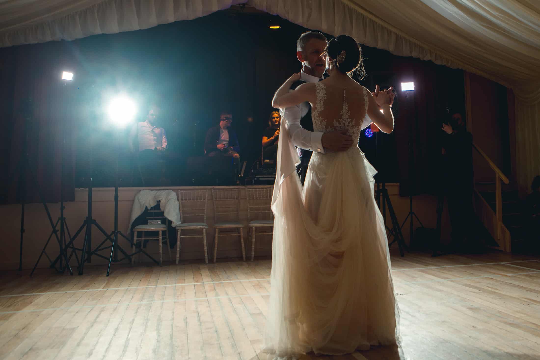 First dance Dornie Hall Eilean Donan Castle wedding photography