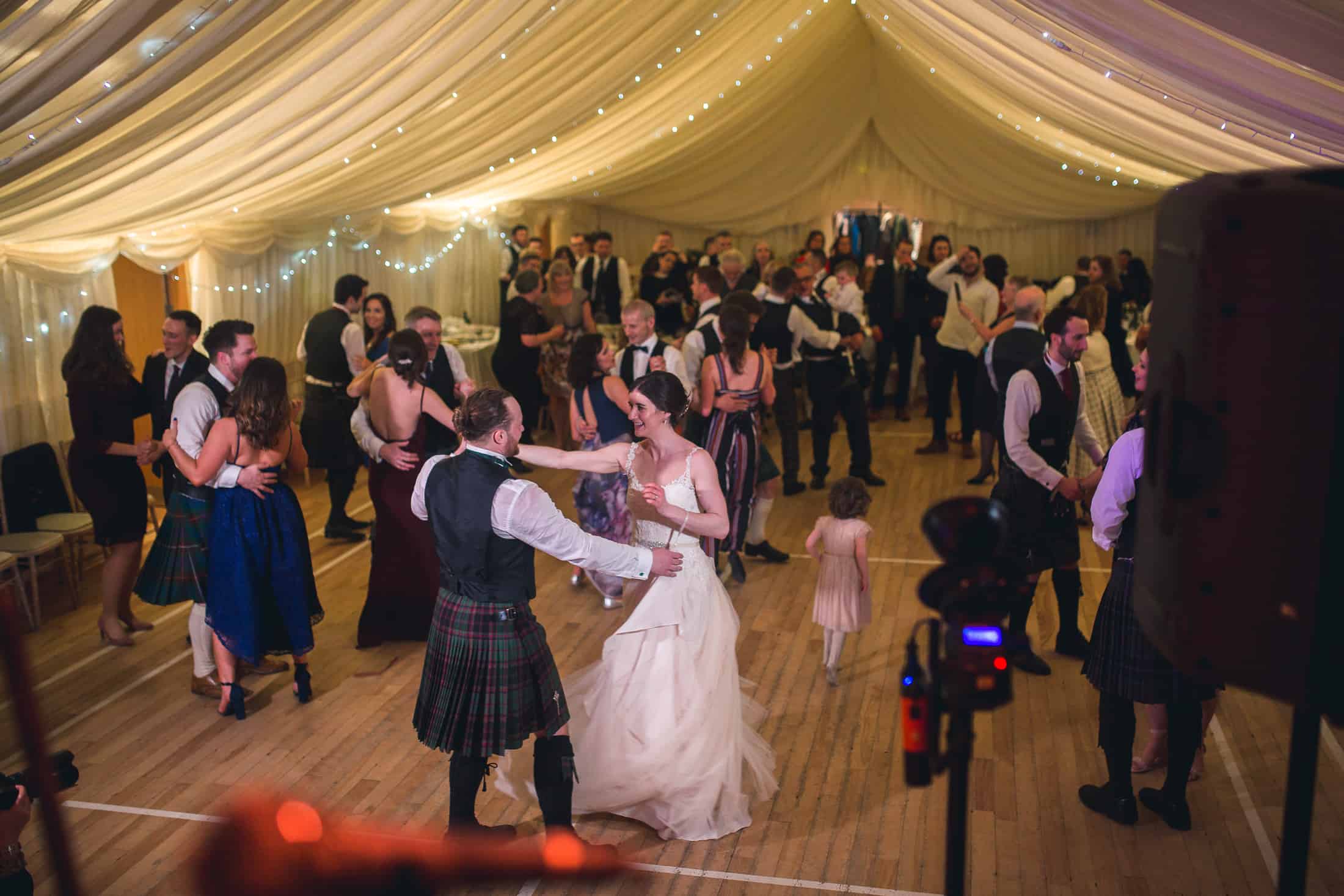 Ceilidh Isle of Skye wedding dance Horo