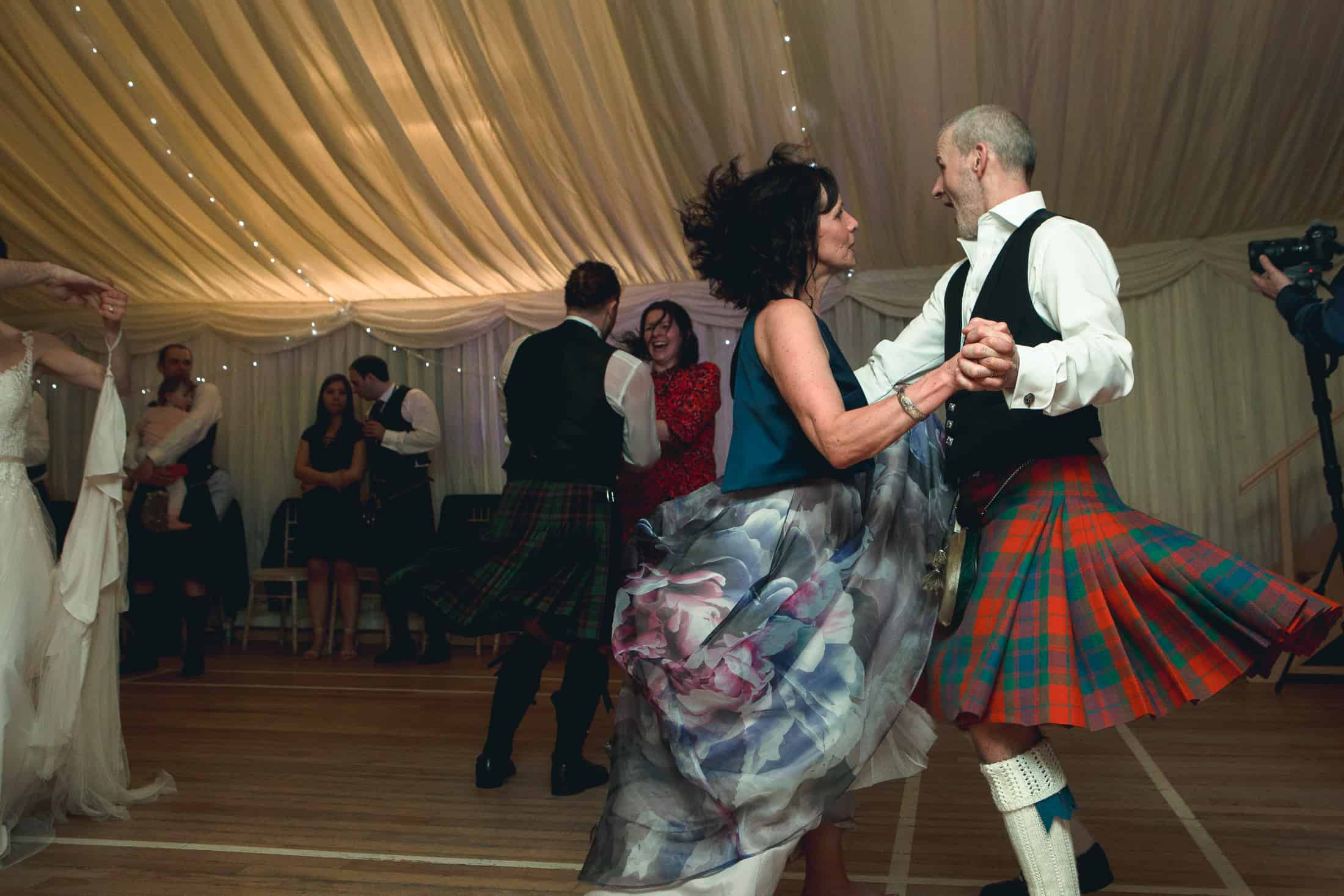Ceilidh Isle of Skye wedding dance Horo