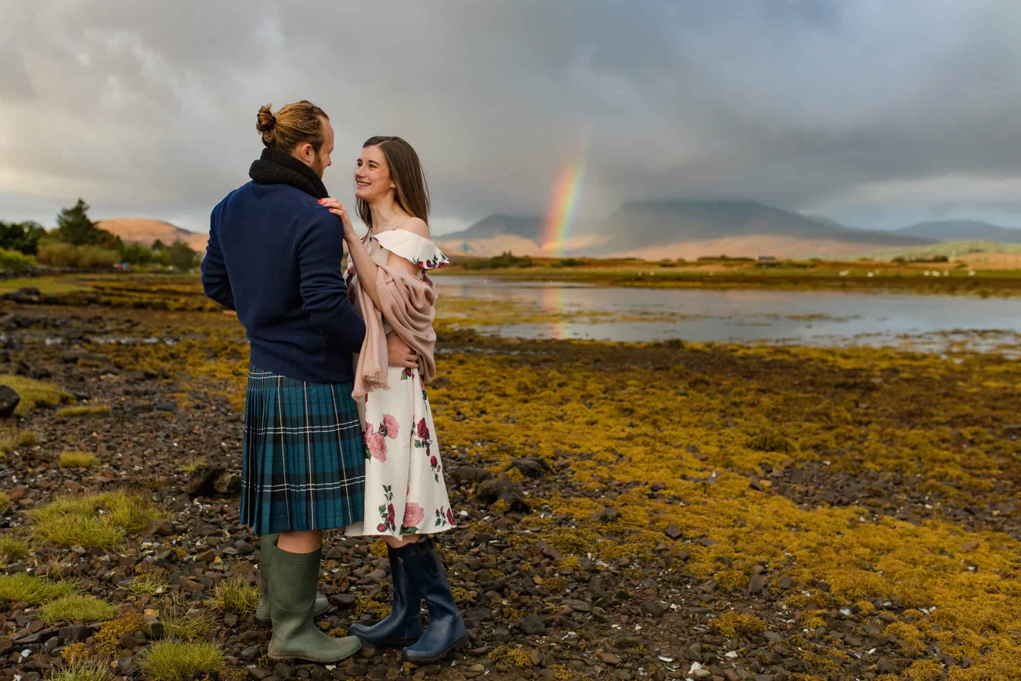 Engagment photoshoot Isle of Skye
