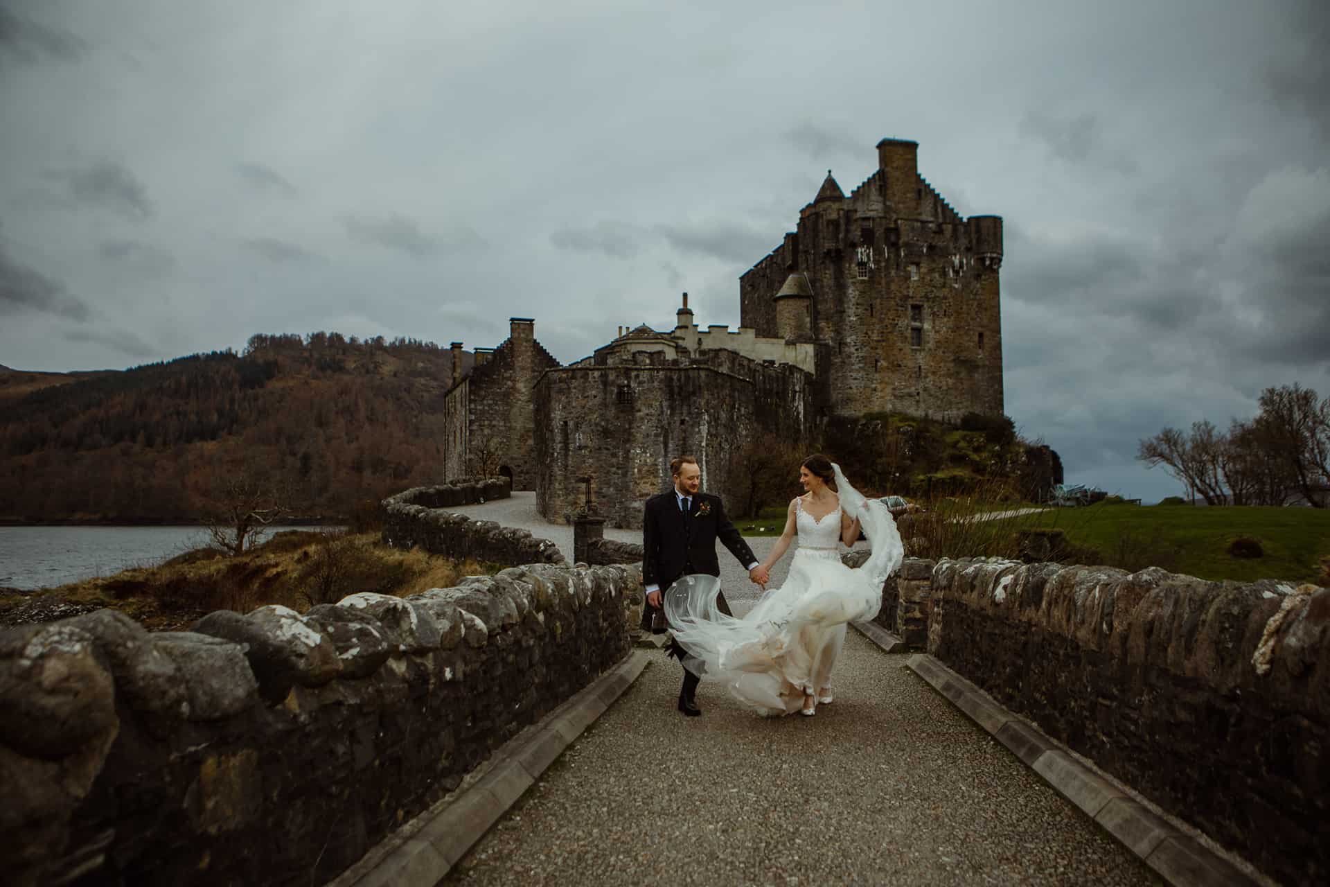 Eilean Donan Castle winter wedding