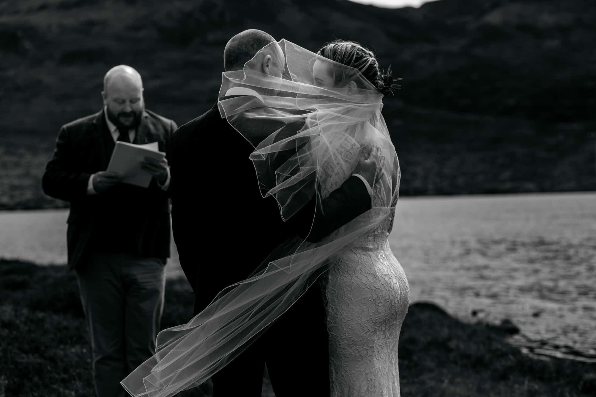 Windswept veil Isle of Skye