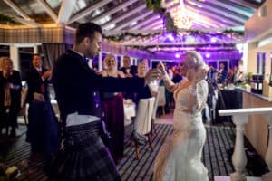 First dance Isle of Skye wedding Skeabost House Hotel