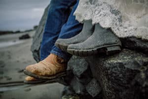 wedding boots Isle of Skye