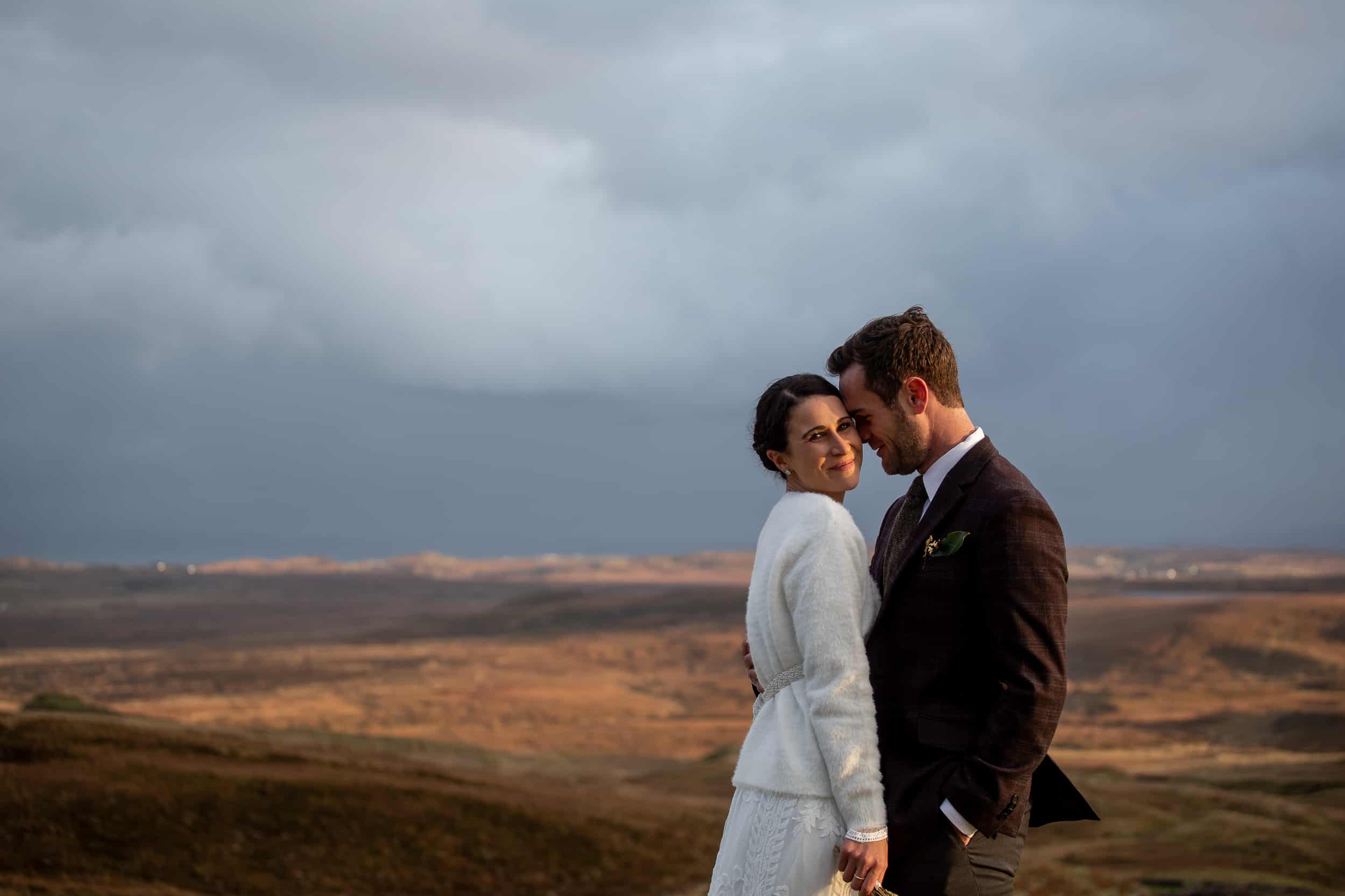 Elopement Photography Quiraing Isle of Skye sunset ceremony quaich