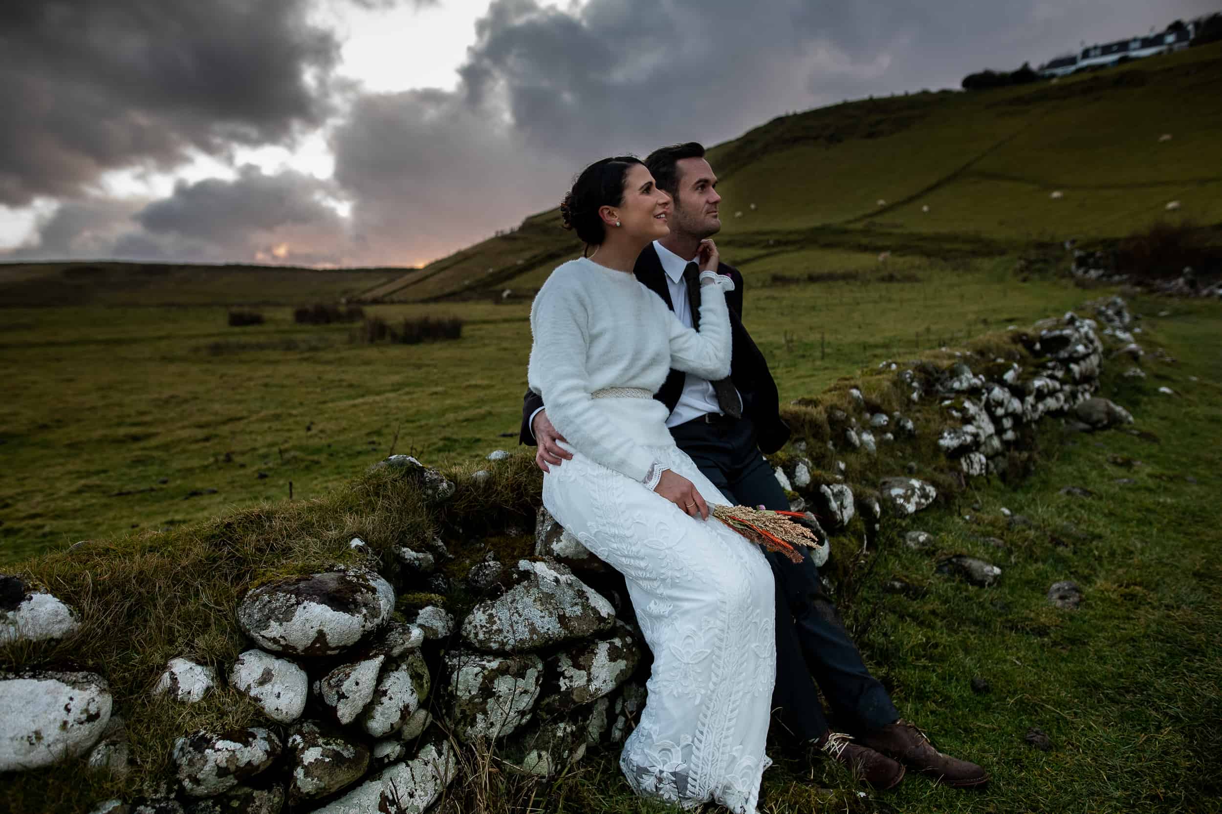 Elopement Photography Brothers Point Isle of Skye