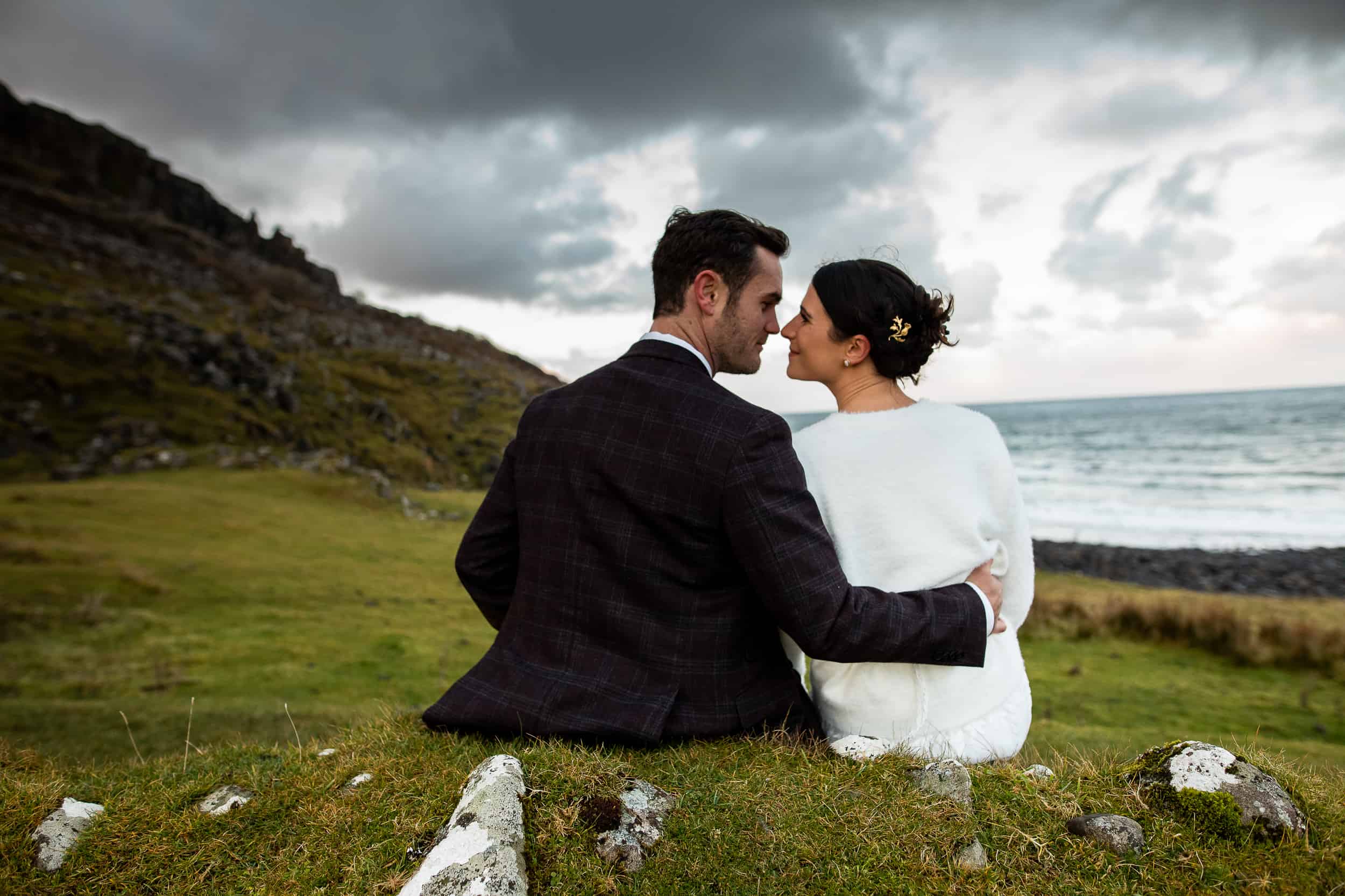 Elopement Photography Brothers Point Isle of Skye