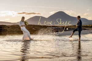 Isle of Skye wedding photography sunset