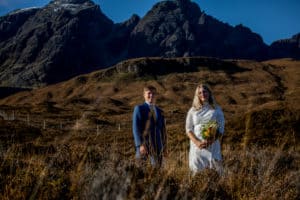 Adventure hiking elopement wedding Isle of Skye, Scotland