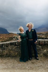 Elopement photography Isle of Skye, Sligachan