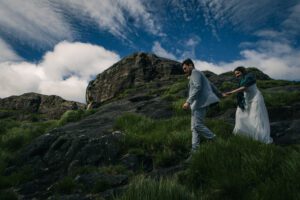 Secret elopement wedding, Loch Coruisk, Isle of Skye