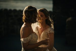 Tatiana and Fiona's beautiful summer wedding at Eilean Donan Castle
