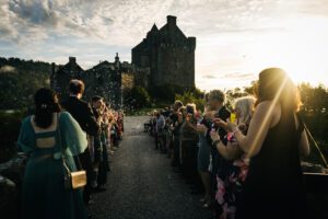 Tatiana and Fiona's beautiful summer wedding at Eilean Donan Castle