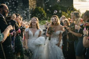 Tatiana and Fiona's beautiful summer wedding at Eilean Donan Castle