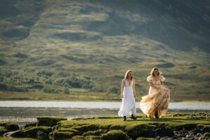 Tatiana and Fiona's beautiful summer wedding at Eilean Donan Castle