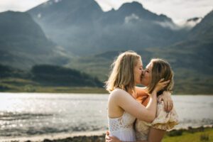 Tatiana and Fiona's beautiful summer wedding at Eilean Donan Castle