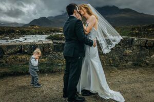 first lookSpring elopement Isle of Skye Scotland