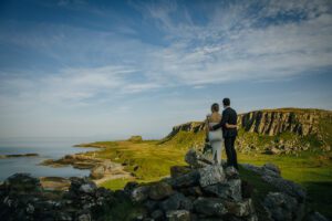 Brothers Point and Quiraing Isle of Skye elopement photographer